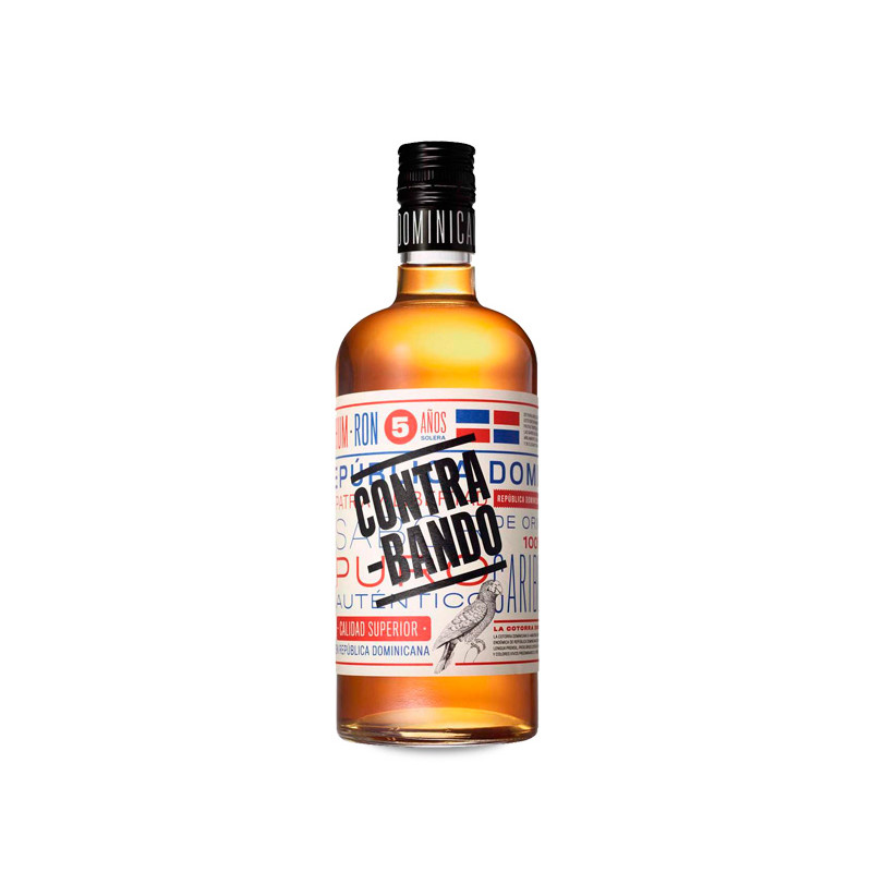 Contrabando Añejo 5 Years Old Rum  70 cl.