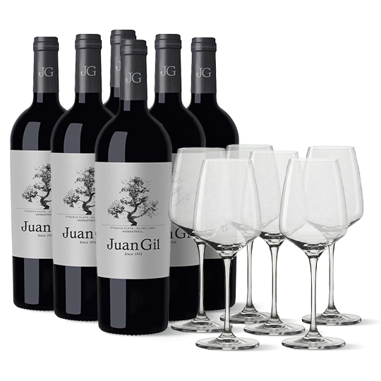 6 flasker Juan Gil...