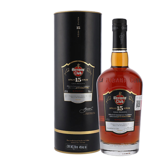 Havana Club añejo 15 years...